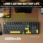 Attack Shark X98 Mechanical Keyboard - Strawberry Switch