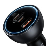Baseus 160W QC5 Car Charger (2C+U) + 100W Type-C Cable - view 2