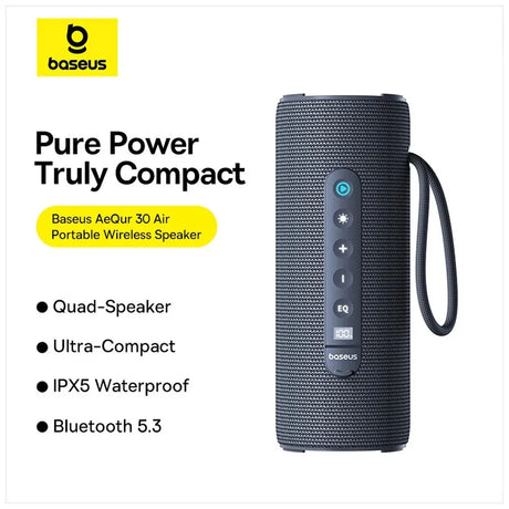 Baseus AeQur 30 Air Portable Wireless Speaker - Price in Pakistan - Official Warranty