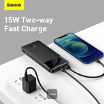 Baseus Bipow Digital Display Power Bank 30000mAh 15W Black - view 6
