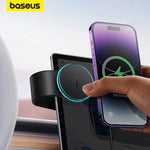 Baseus C02 Pro Magnetic Wireless Charging Car Mount - view 6