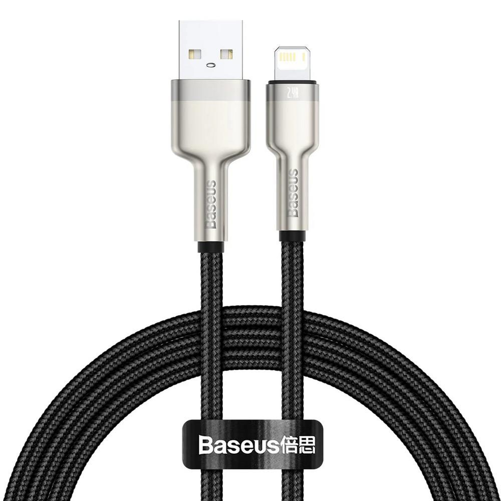 Baseus Cafule Series Metal USB-A to Lightning Data Cable 2.4A