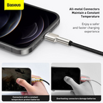 Baseus Cafule Series Metal USB-A to Lightning Data Cable 2.4A - view 8