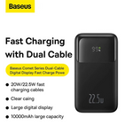 Baseus Comet Series 10000mAh 22.5W Fast Charge Power Bank