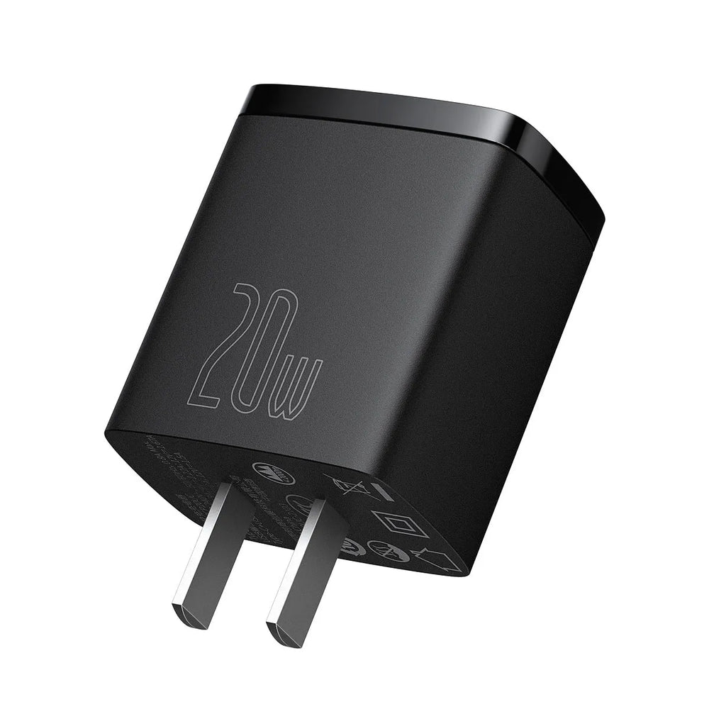 Baseus Compact 20W U+C Fast Wall Charger