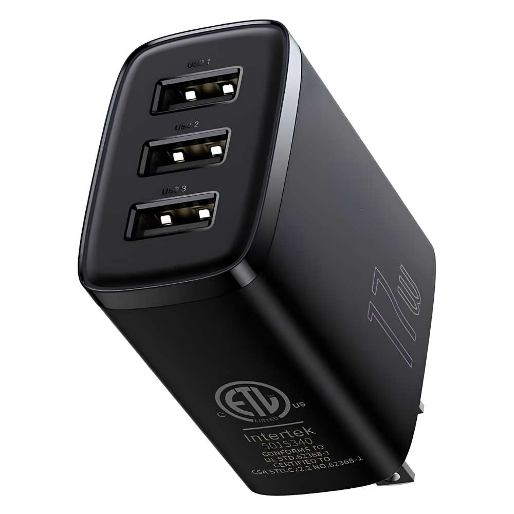 Baseus Compact Charger 3U 17W - USB Wall Charger