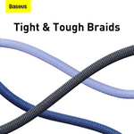 Baseus Crystal Shine Series 100W USB-C to USB-C Fast Charging Data Cable - view 2