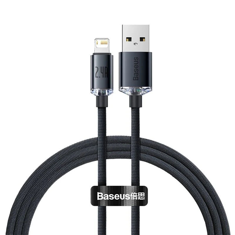 Baseus Crystal Shine Series USB to Lightning Fast Charging Data Cable