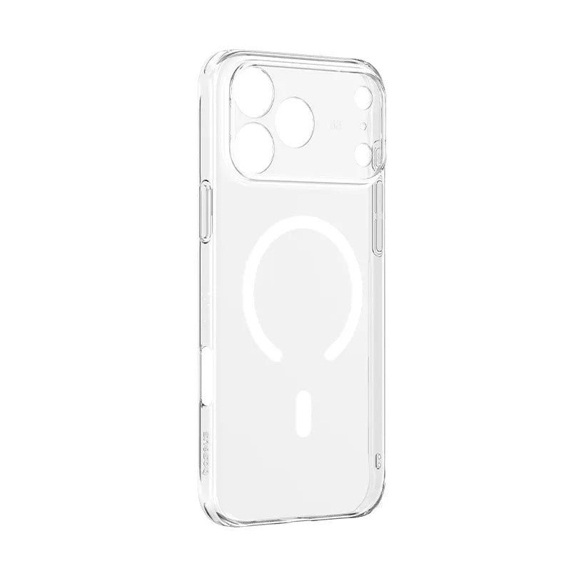 Baseus Crystal Slim Magnetic Phone Case for iPhone 17 Series Clear