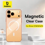 Baseus Crystal Slim Magnetic Phone Case for iPhone 17 Series Clear - view 4