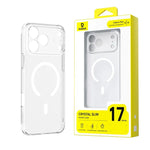 Baseus Crystal Slim Magnetic Phone Case for iPhone 17 Series Clear - view 8