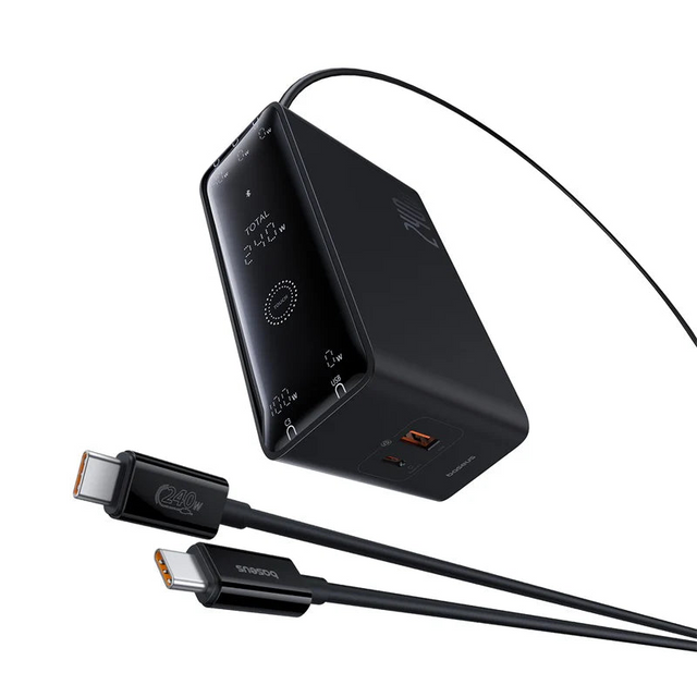 Baseus 240W (3C+U+DC) GaN Desktop Fast Charger