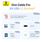 Baseus Discolor Series 20W USB-C to Lightning Fast Charging Cable - view 5