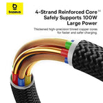 Baseus Dura Fast Charging Data Cable USB-C to USB-C 240W - view 4
