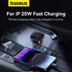 Baseus Enjoyment Pro 60W Car Charger with Retractable USB-C & Lightning Cables - view 7