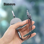 Baseus Fabric 3-in-1 Flexible Fast Charging Cable - view 5