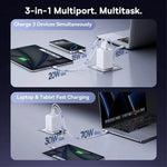 Baseus FE11 100W 3-Port (2C+1A) GaN Fast Charger - view 6