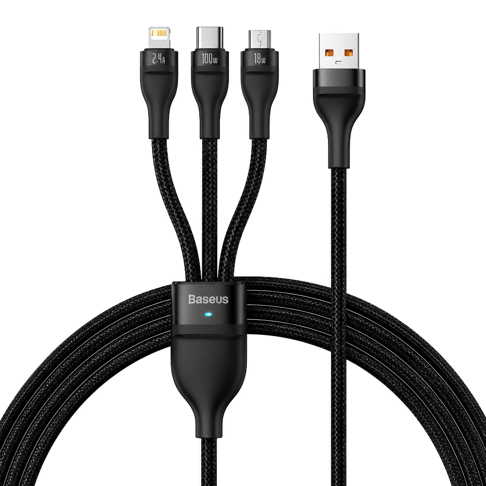 Baseus Flash 4 2-in-1 USB-C Fast Charging Cable