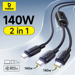 Baseus Flash 4 2-in-1 USB-C Fast Charging Cable