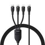 Baseus Flash Series 3 One-for-three 100W Fast Charging Cable