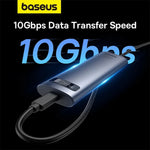 Baseus FlyJoy Series Dual Protocol M.2 NVMe & SATA SSD Enclosure - view 7