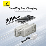 Baseus Free2Pull Power Bank with Retractable Cable 10000mAh 30W