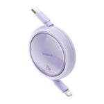 Baseus Free2Pull Retractable Charging Cable USB-C to Lightning - view 5