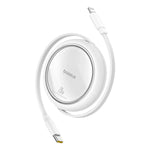 Baseus Free2Pull Retractable Charging Cable USB-C to Lightning - view 3