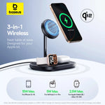Baseus FS41 3-in-1 Wireless Charging Stand - view 5