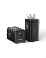 Baseus GaN5 Pro Fast Charger 2C+U 65W US Pack of 2
