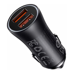 Baseus Golden Contactor Max Dual Port Fast Car Charger 60W