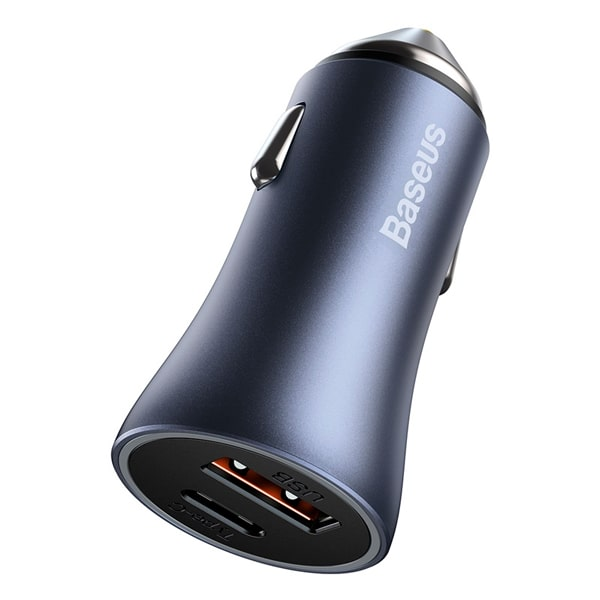 Baseus Golden Contactor Pro Dual Port Fast Car Charger