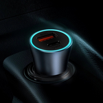 Baseus Golden Contactor Pro Dual Port Fast Car Charger - view 7