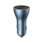 Baseus Golden Contactor Pro 65W Triple Port USB Car Charger - view 3