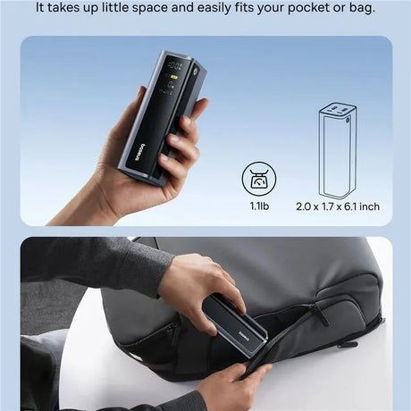 Baseus GP12 Fast Charging Portable Power Bank 20800mAh 145W - Price in Pakistan - Official Warranty