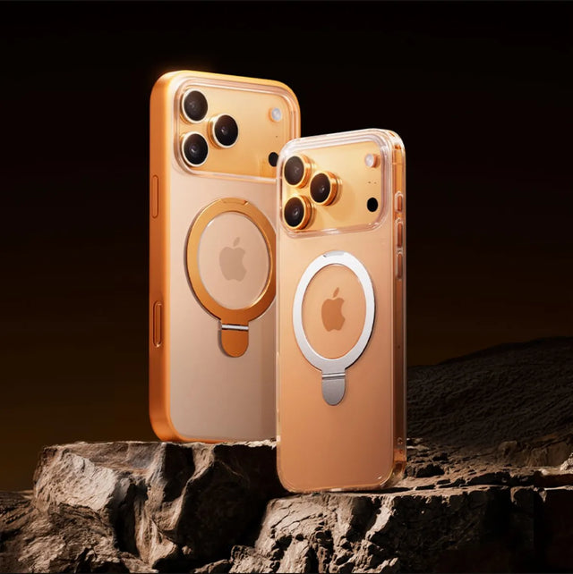 Baseus HoopRing Magnetic Phone Case with Stand for iPhone 17 Series
