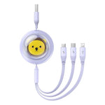 Baseus Leo 3-in-1 Retractable Charging Cable