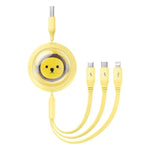 Baseus Leo 3-in-1 Retractable Charging Cable - view 2