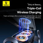 Baseus LightChaser Series 15W Triple Coil Qi Wireless Car Charger - view 5