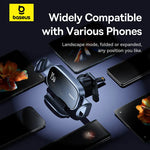 Baseus LightChaser Series 15W Triple Coil Qi Wireless Car Charger - view 3