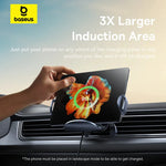 Baseus LightChaser Series 15W Triple Coil Qi Wireless Car Charger - view 4
