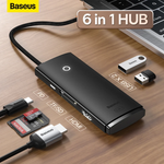 Baseus Lite Series 6-Port USB-C Hub Docking Station