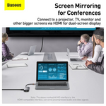 Baseus Metal Gleam Series 6-in-1 USB-C Hub Docking Station - view 5