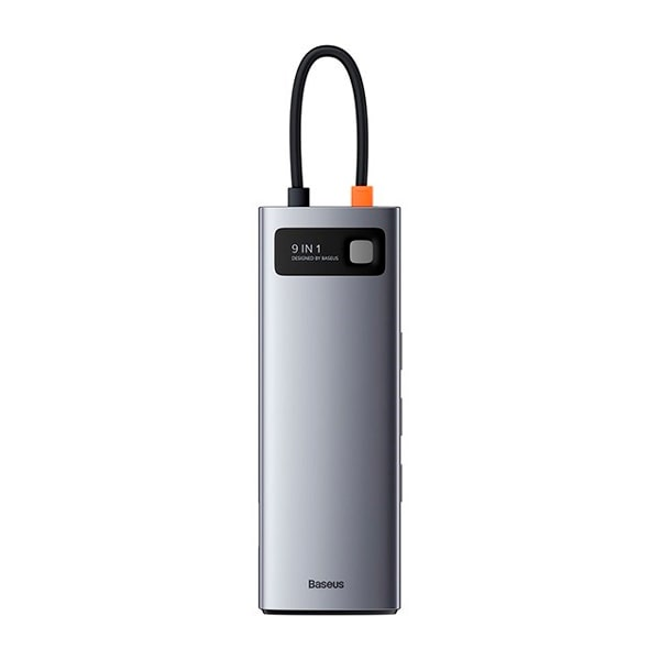 Baseus Metal Gleam Series 9-in-1 USB-C Hub Docking Station