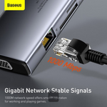 Baseus Metal Gleam Series 9-in-1 USB-C Hub Docking Station - view 8