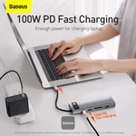 Baseus Metal Gleam Series 9-in-1 USB-C Hub Docking Station - view 6