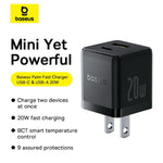 Baseus Palm Series C+U 20W Fast Charger - view 5
