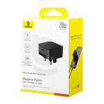 Baseus Palm Series 1C 20W Fast Charger UK Plug - view 8