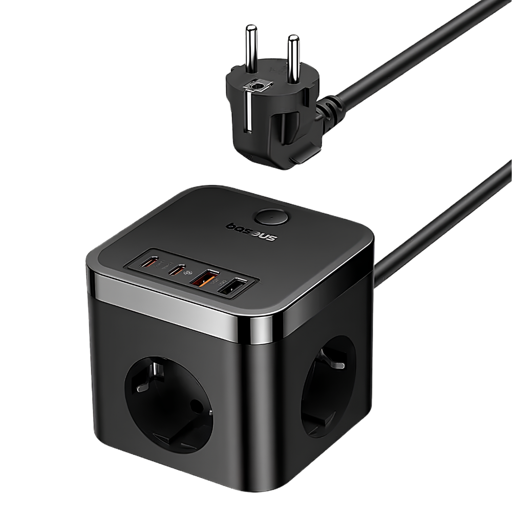 Baseus Powercombo Cube Powerstrip 3AC+2U+2C 30W