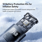 Baseus PrimeTrip VA1 Portable Digital Tire Inflator